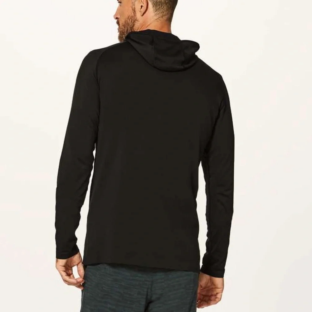Lululemon Metal Vent Tech Hoodie Black Men’s Medium M3ALSS - Picture 2 of 9